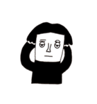 CHIFUCHIのモノクロフレンズ（個別スタンプ：10）