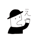 CHIFUCHIのモノクロフレンズ（個別スタンプ：11）