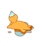 眠い目をしたキツネ（個別スタンプ：7）