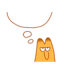 眠い目をしたキツネ（個別スタンプ：32）