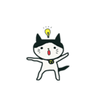 大の字 ハチワレ（個別スタンプ：20）