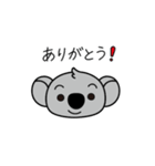 ここのこあら（個別スタンプ：3）