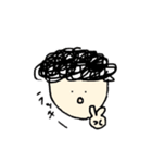 もじゃ君VSいぬさん（個別スタンプ：13）