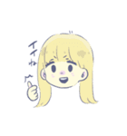 ゆるかわスタンプ(うさぎを添えて)（個別スタンプ：8）