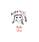 らくがきっこ-丁寧語（個別スタンプ：1）