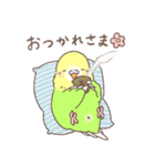 すこやかインコ 4（個別スタンプ：3）