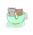 ねこのコン。5〜くまったくんと遊園地〜（個別スタンプ：13）
