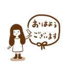 使える♡ガール♡敬語スタンプ（個別スタンプ：6）