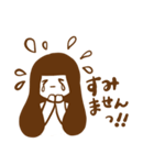 使える♡ガール♡敬語スタンプ（個別スタンプ：18）