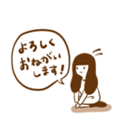 使える♡ガール♡敬語スタンプ（個別スタンプ：21）