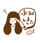 使える♡ガール♡敬語スタンプ（個別スタンプ：28）