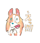 まじめでかわいい大人のシェルティ（個別スタンプ：13）