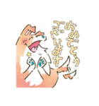 まじめでかわいい大人のシェルティ（個別スタンプ：34）