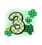 スケジュール（時間）（個別スタンプ：3）