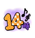 スケジュール（時間）（個別スタンプ：14）