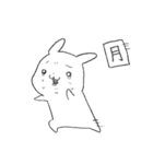 働きたくないしょんぼりうさぎ（個別スタンプ：9）