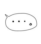 日常で使える！ふきだし手書きスタンプ♬（個別スタンプ：14）
