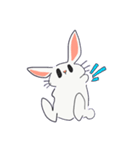 思慮の浅いうさぎ（個別スタンプ：4）