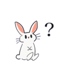 思慮の浅いうさぎ（個別スタンプ：29）