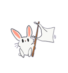 思慮の浅いうさぎ（個別スタンプ：40）