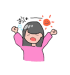 毎日頑張ってるスタンプ（個別スタンプ：1）