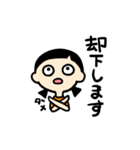 口が閉まらない女の子（個別スタンプ：9）