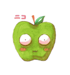 【手描き】リンゴちゃんと仲間たち（個別スタンプ：5）