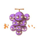 【手描き】リンゴちゃんと仲間たち（個別スタンプ：6）