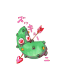 【手描き】リンゴちゃんと仲間たち（個別スタンプ：13）