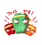 【手描き】リンゴちゃんと仲間たち（個別スタンプ：26）