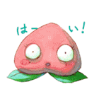 【手描き】リンゴちゃんと仲間たち（個別スタンプ：40）