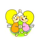 ゆるっと天使ちゃん 2（個別スタンプ：16）