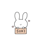 うさぎが生きてる（個別スタンプ：8）