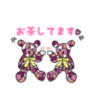 家族のクマのぬいぐるみ（個別スタンプ：13）