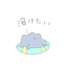 やる気のない小さなホコリ（個別スタンプ：24）