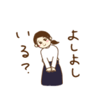 黒たんをよしよしするだけのすたんぷ。（個別スタンプ：7）