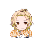 LilyDeux 警告の黒き百合（個別スタンプ：13）