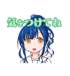 LilyDeux 警告の黒き百合（個別スタンプ：23）