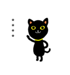 黒猫 クロチャン（個別スタンプ：1）