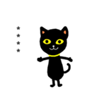 黒猫 クロチャン（個別スタンプ：3）