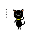 黒猫 クロチャン（個別スタンプ：5）