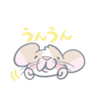 もっちりラットさん8兄弟（個別スタンプ：9）