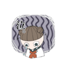 おめめが魚な女の子（個別スタンプ：9）