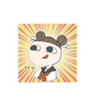 おめめが魚な女の子（個別スタンプ：19）