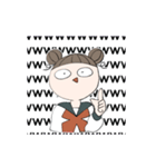 おめめが魚な女の子（個別スタンプ：34）