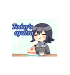 クロメとシロメちゃん（個別スタンプ：8）