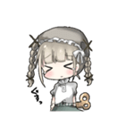 人形の女の子（個別スタンプ：1）