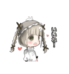 人形の女の子（個別スタンプ：5）