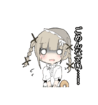人形の女の子（個別スタンプ：12）
