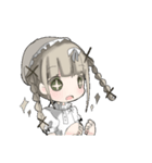 人形の女の子（個別スタンプ：13）